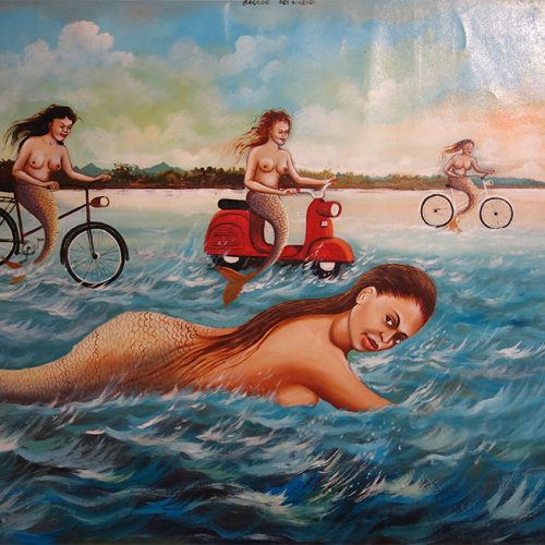 Shula, »Ballade des sirènes«. 97,5 × 68 cm, 2009